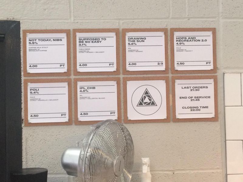 typical beer list. (Bar, Sign). Published on 04-08-2019 