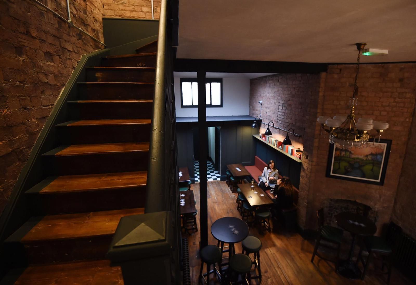 Staircase, looking down. Published on 13-03-2020