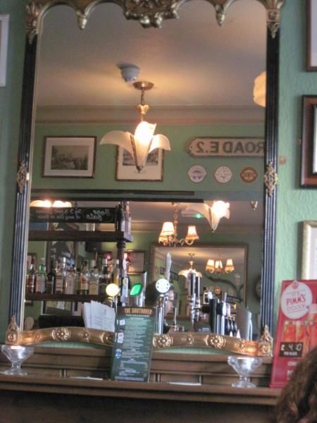 Interior - mirror. (Pub, Bar). Published on 20-07-2013