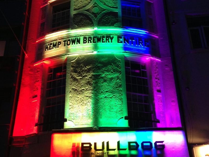 Exterior at night. (Pub, External). Published on 17-04-2017