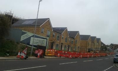 New houses on site. Published on 03-12-2020