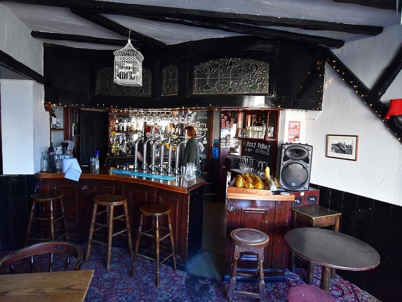 Saloon bar. (Pub, Bar). Published on 15-03-2019