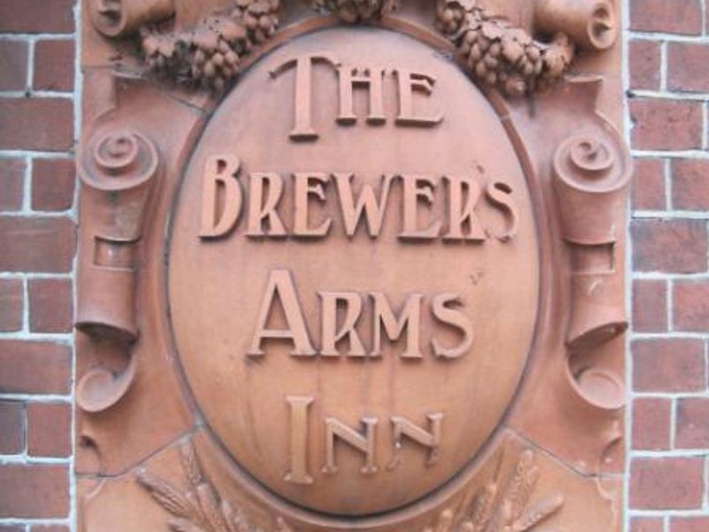 Terracotta pub sign. (Pub, External, Sign). Published on 23-06-2013
