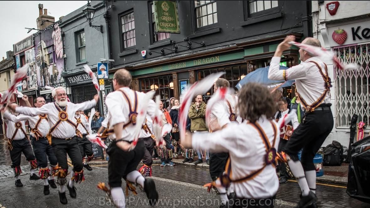 Morris dancers. (Pub). Published on 23-12-2025
