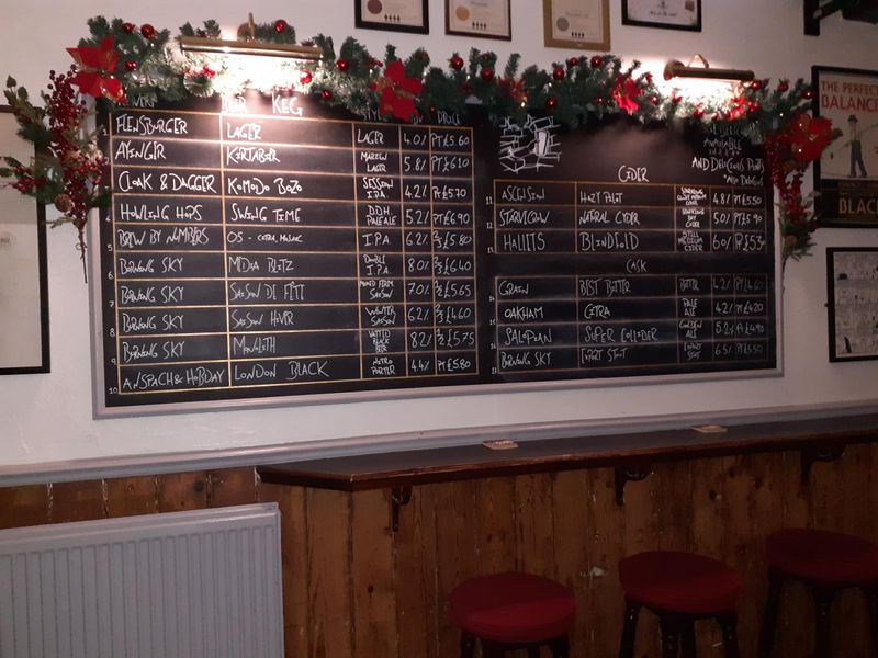 Drinks list. (Pub). Published on 21-12-2023