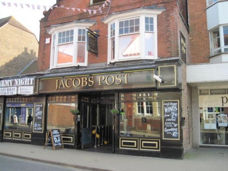 Exterior view as Jacobs Post. (Pub, External). Published on 04-06-2013
