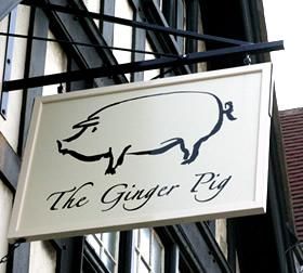 Ginger Pig pub sign. (Pub, Sign). Published on 25-02-2013