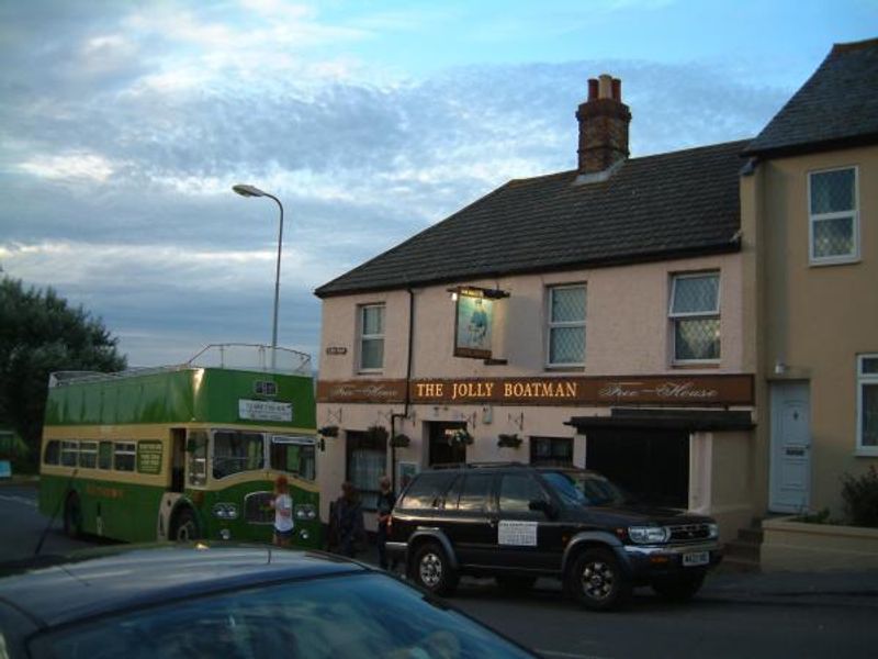 Jolly Boatman - Newhaven. (Pub, External, Sign). Published on 05-04-2013 