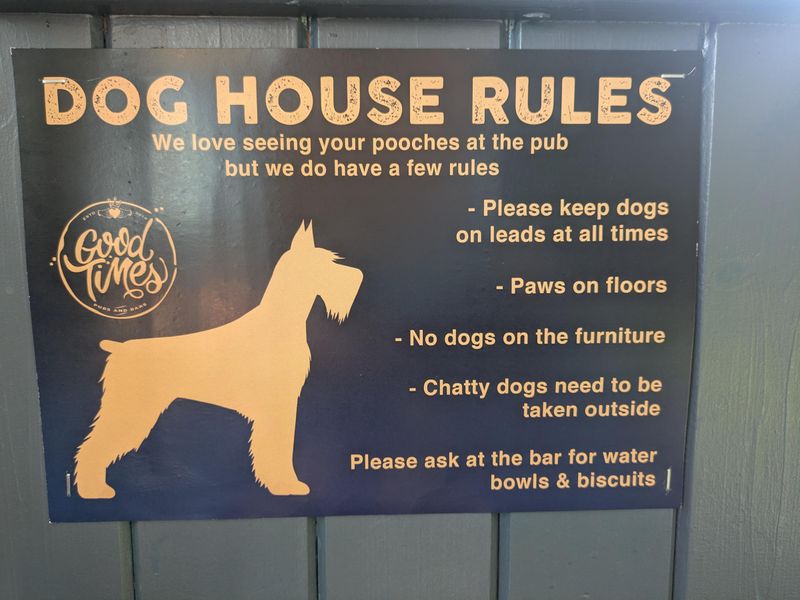 Dog rules. (Pub). Published on 05-04-2026 