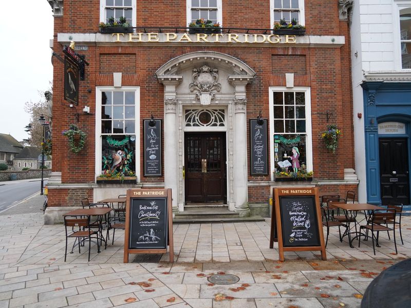 Photo taken 15 Dec 2023, patio.. (Pub, Garden). Published on 15-12-2023