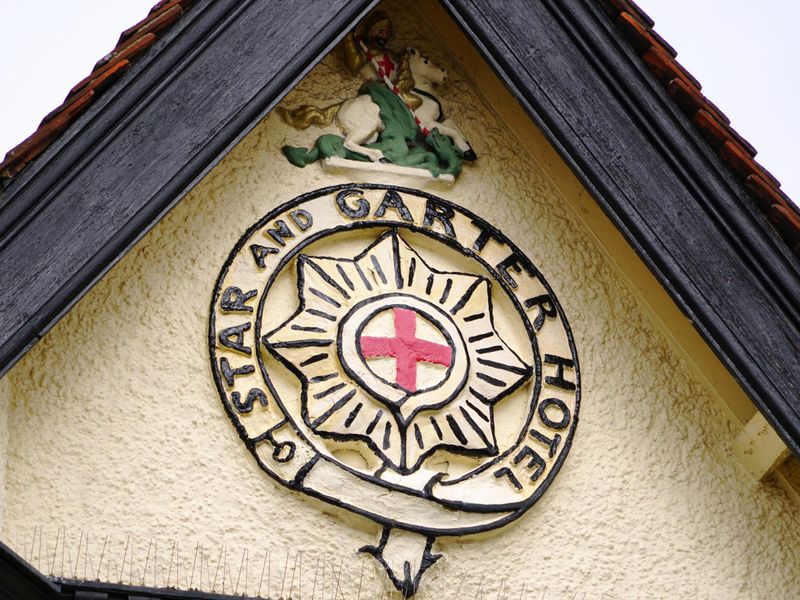 Photo taken 28 Mar 21 gable wall sign.. (Pub, Sign). Published on 29-03-2021