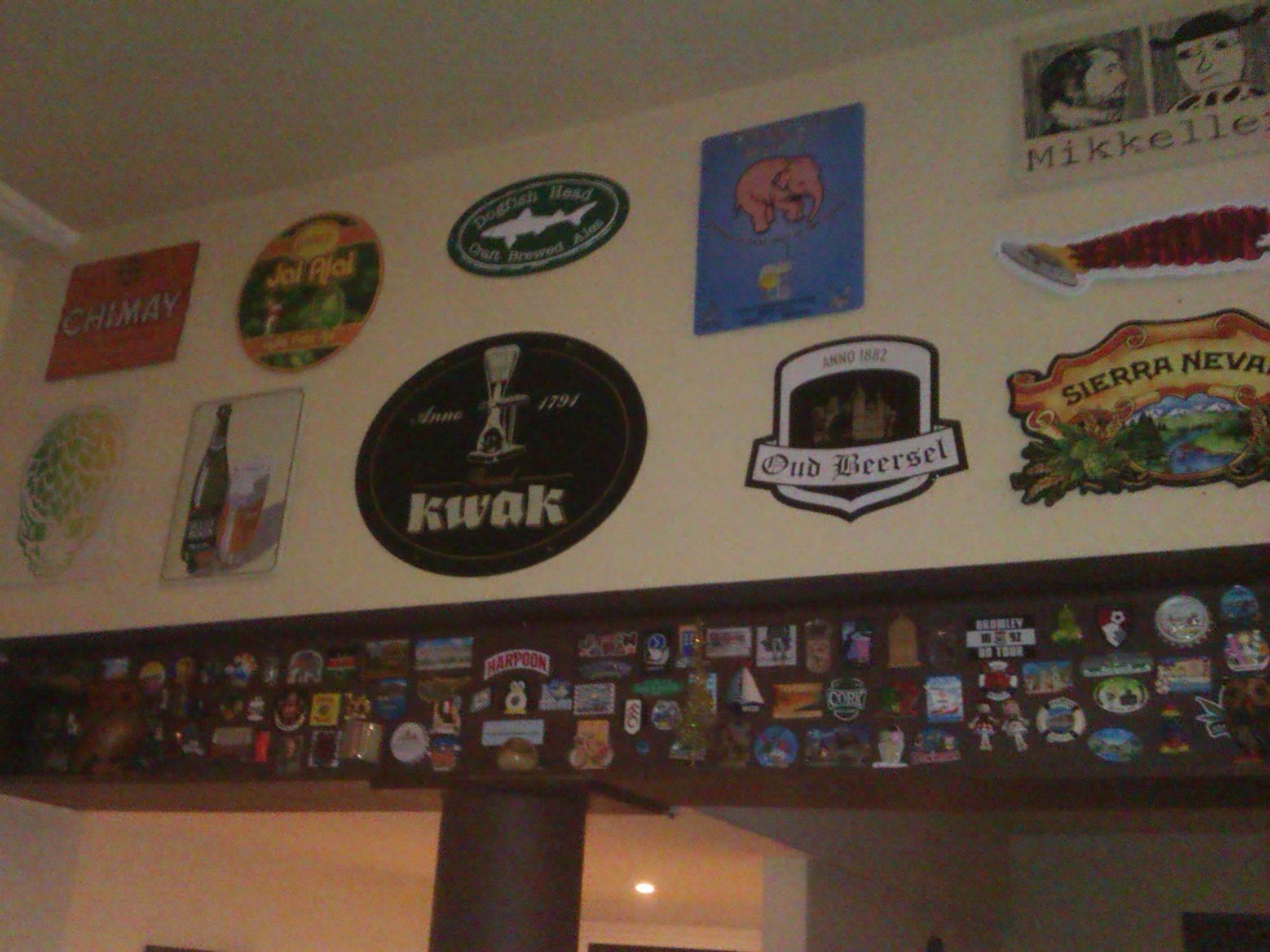 Photo taken September 2022 Roger Corbett wall display.. (Pub, Bar). Published on 26-09-2022