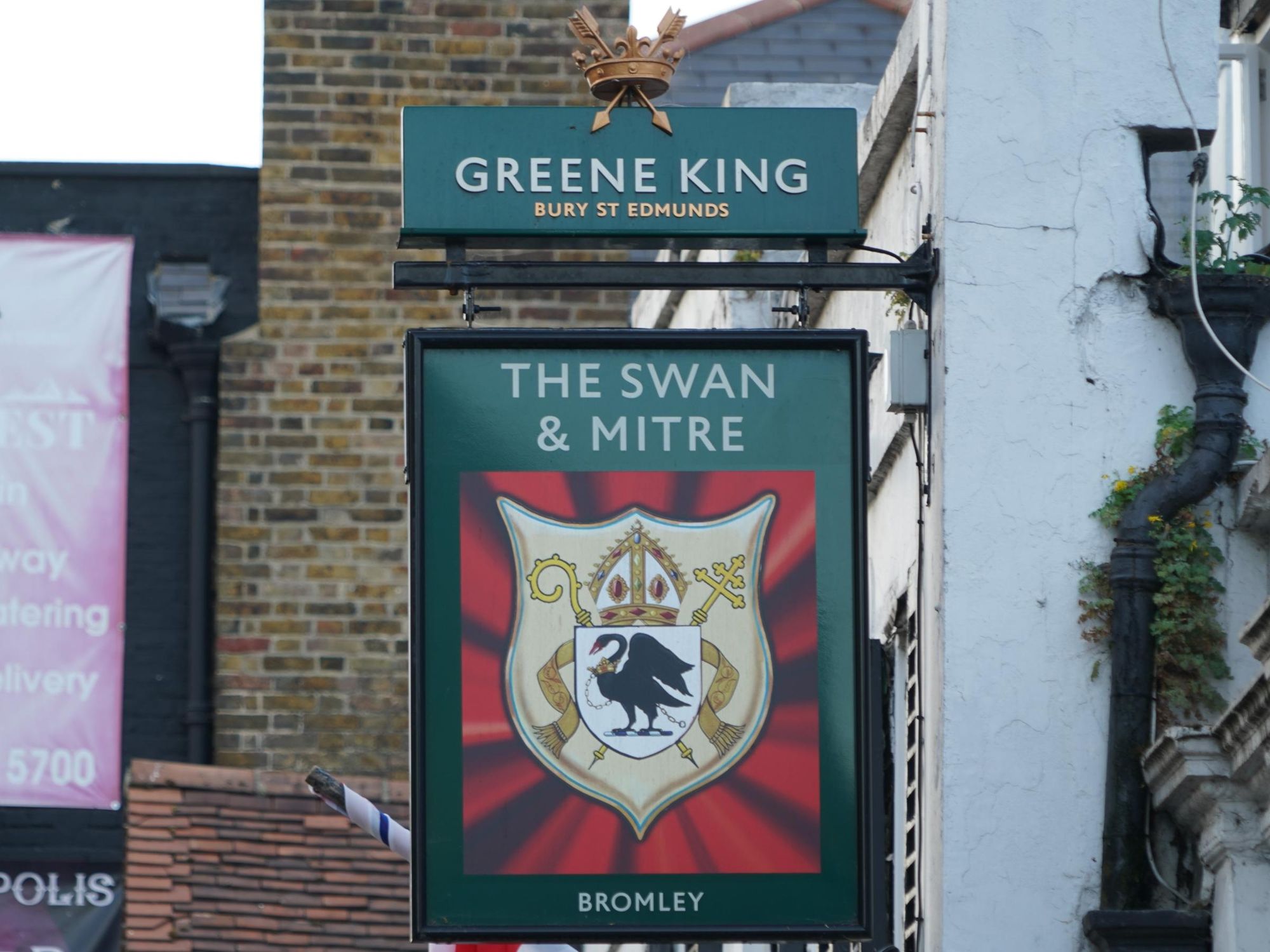 Photo taken 9 August 2022, pub sign.. (Pub, Sign). Published on 08-12-2023