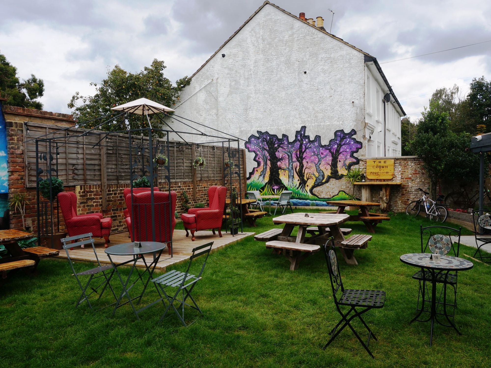 Photo taken 30 Aug 2016 garden.. (Pub, Garden). Published on 03-09-2020