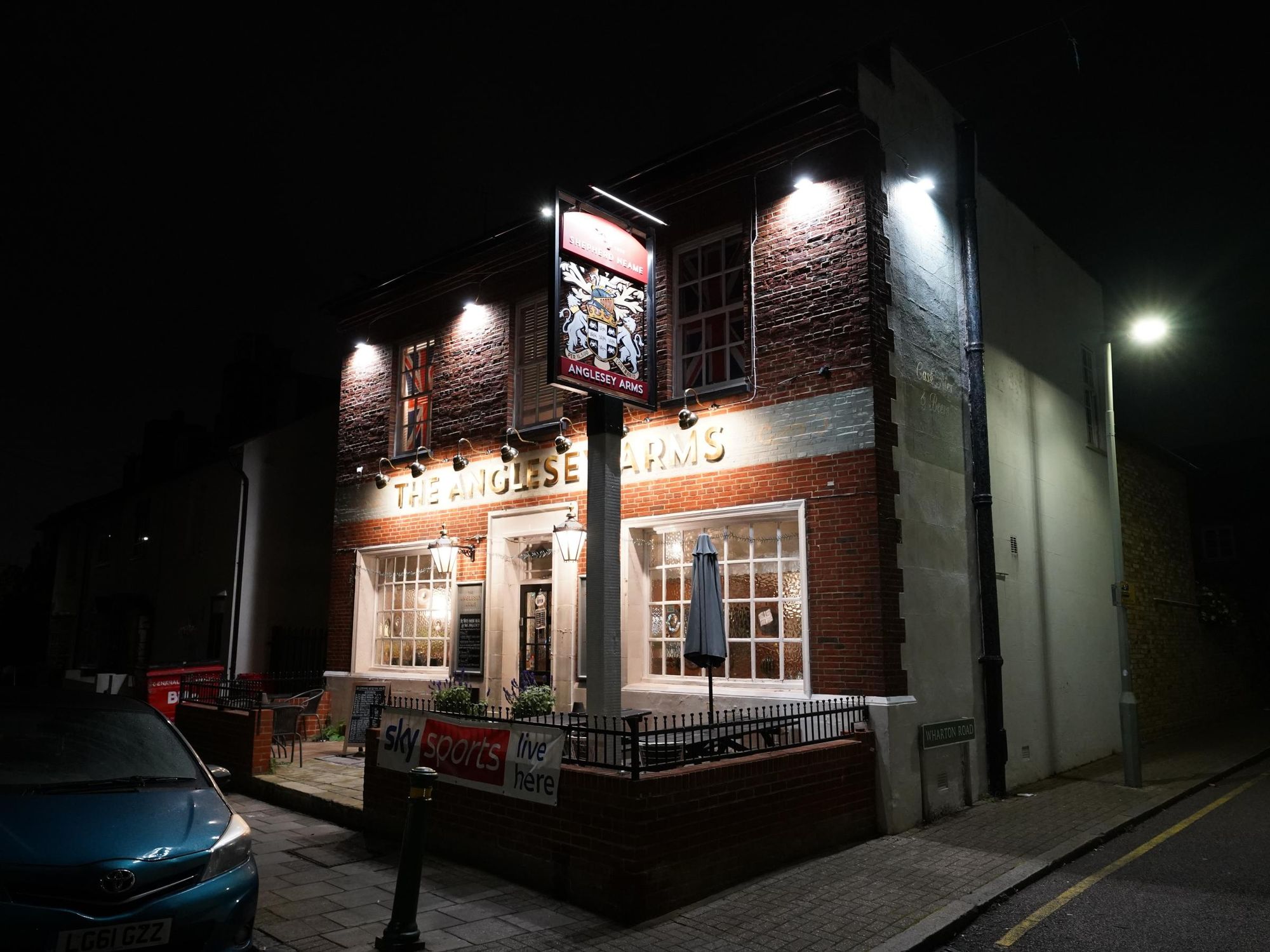 Photo taken 14 Oct 2025, exterior at night.. (Pub, External). Published on 19-10-2025