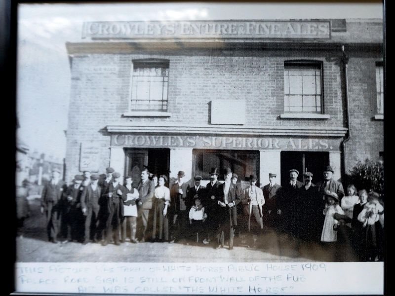 Photo taken 7 Sep 2016, of photo of pub in 1909.. (Pub, Bar). Published on 10-12-2023