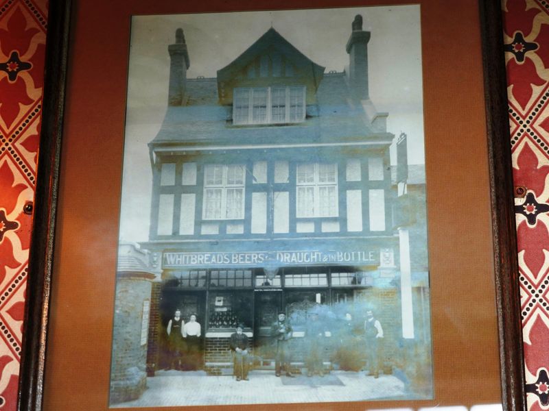 Faded historic photograph. (Bar). Published on 24-10-2021 