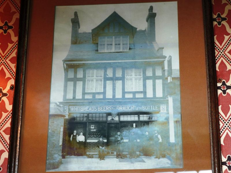 Photo taken 22 Oct 2021, faded historic photograph.. (Pub, Bar). Published on 10-12-2023 