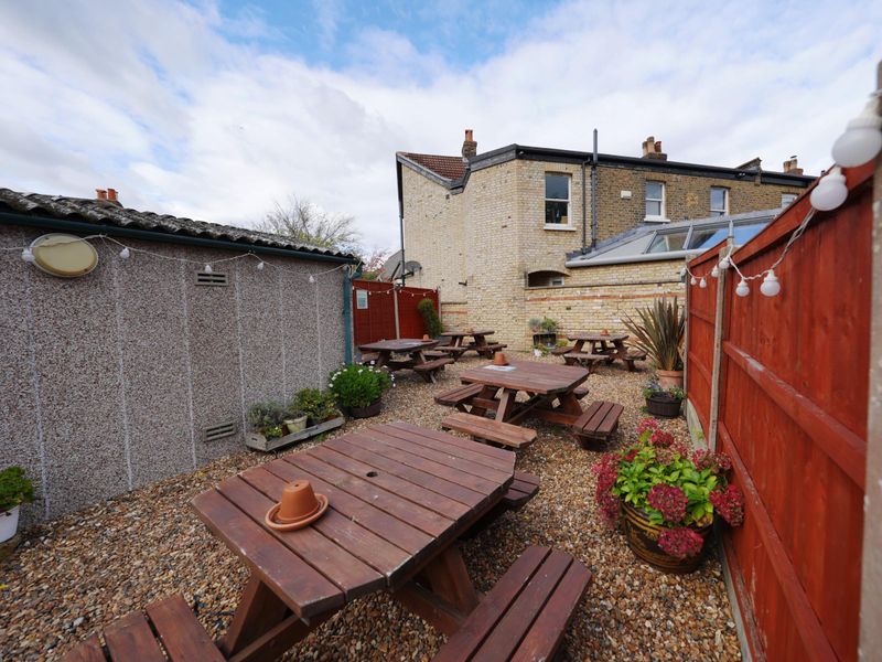 Photo taken 22 October 2021, patio garden.. (Pub, Garden). Published on 10-12-2023