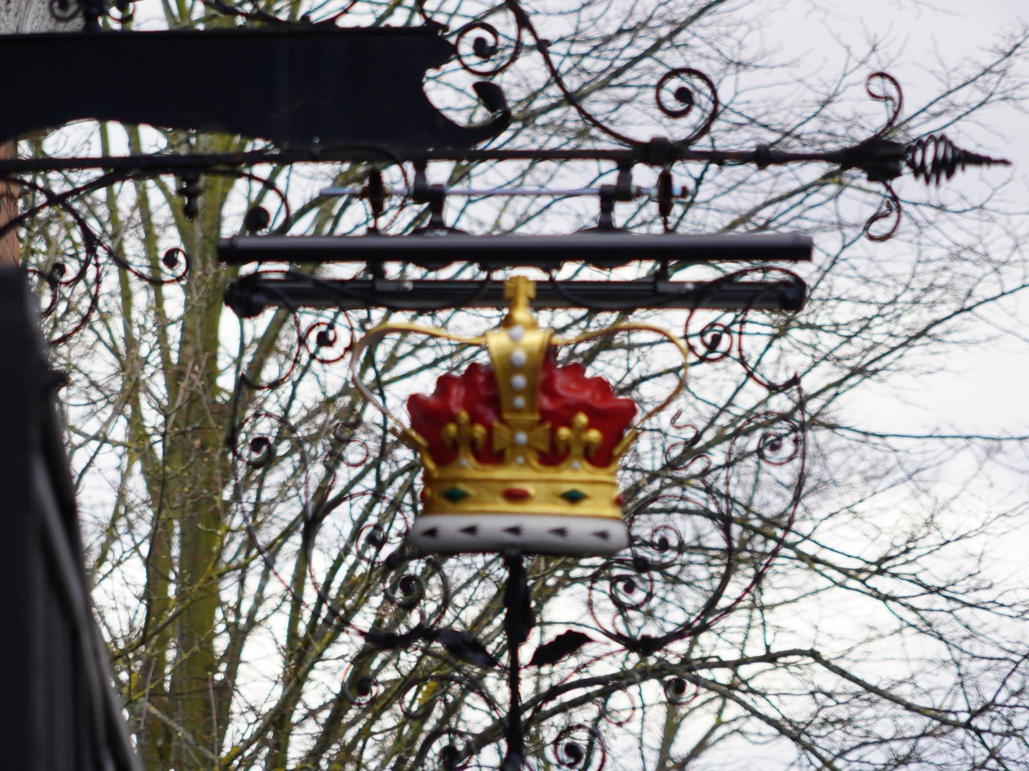 Photo taken 9 April 2022; pub sign.. (Sign). Published on 09-04-2022