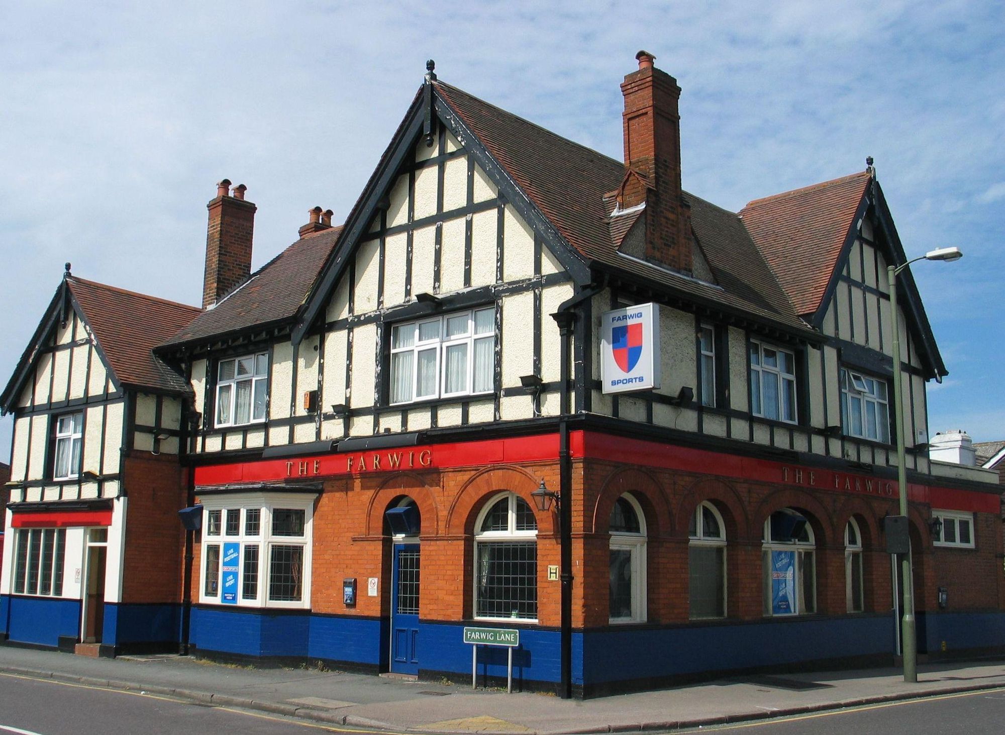 Photo taken 24 Aug 2013, Farwig pub exterior. (Pub, External, Key). Published on 24-09-2026