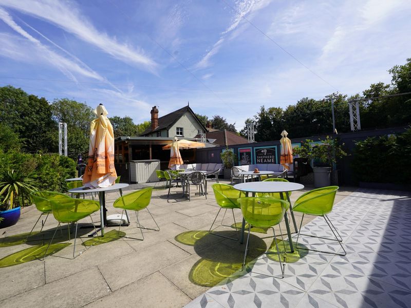 Photo taken 8 Aug 2026, patio.. (Pub, Garden). Published on 08-08-2026