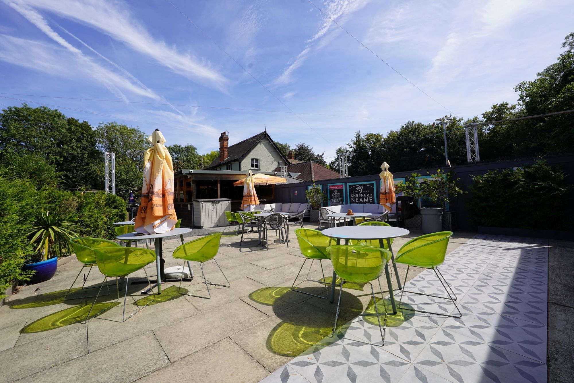 Photo taken 8 Aug 2026, patio.. (Pub, Garden). Published on 08-08-2026