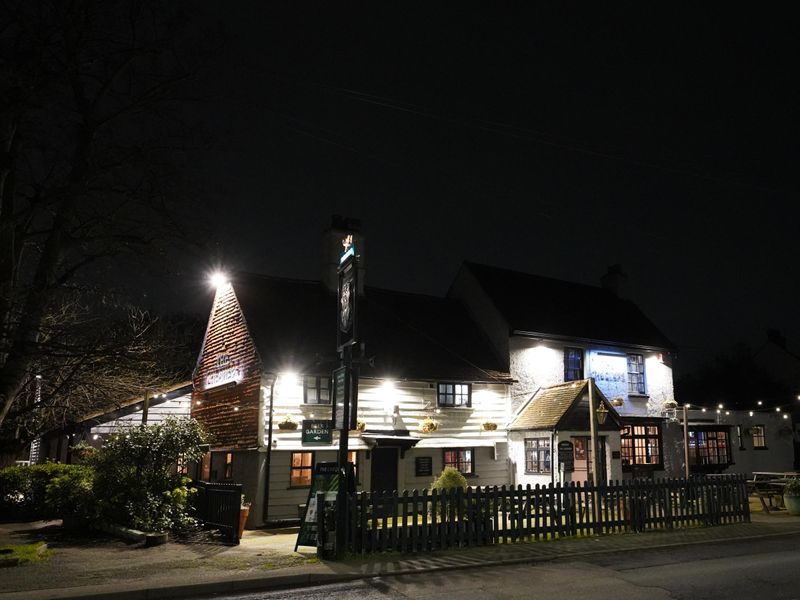 Photo taken 29 Jan 2025, exterior at night.. (Pub, External). Published on 30-01-2025