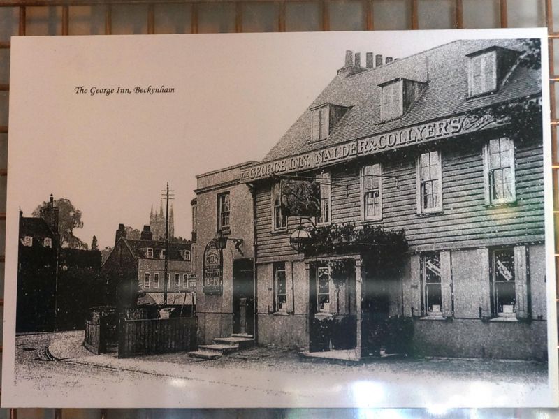 Historical picture, on show in pub. (Pub, External). Published on 21-09-2019