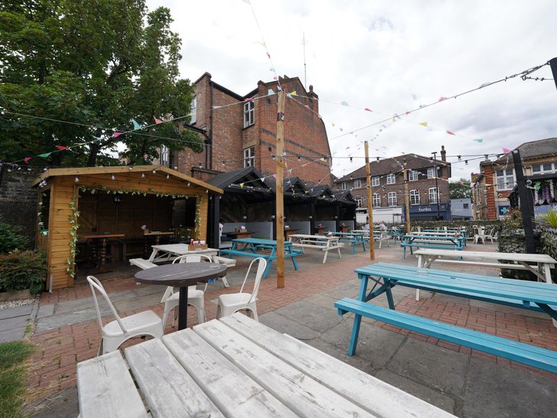Photo taken 6 July 2022, patio garden.. (Pub, Garden). Published on 10-07-2022