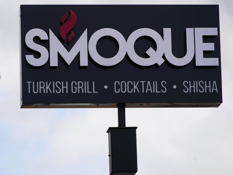 29 June 2022 restaurant sign. (Sign). Published on 29-06-2022