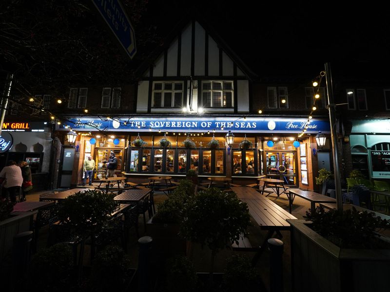 Photo taken 29 Jan 2025, exterior at night.. (Pub, External). Published on 30-01-2025