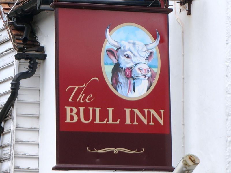 Photo taken 10 August 2015, pub sign.. (Sign). Published on 03-07-2022