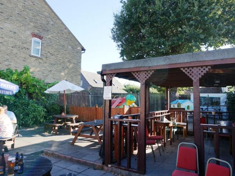Photo taken 11 September 2016, patio & children's play area.. (Pub, Garden). Published on 11-09-2016