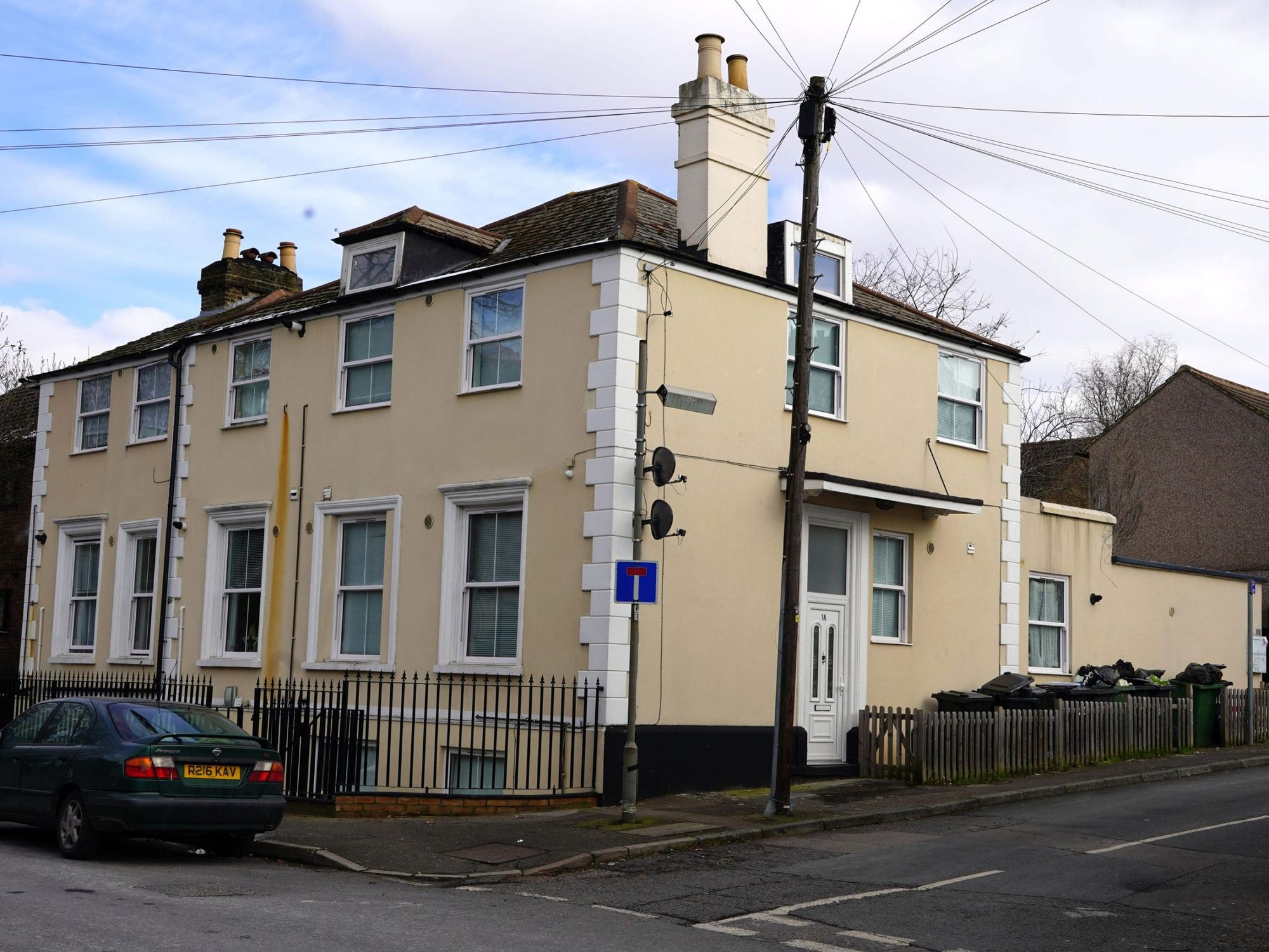 Photo taken 12 February 2021; after conversion to flats.. (Pub, External). Published on 14-02-2021