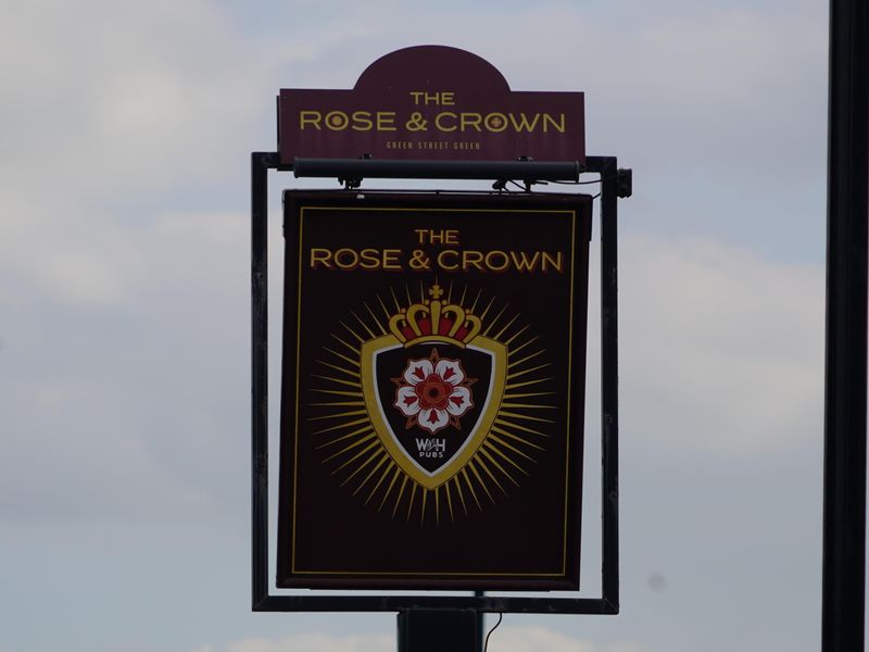 Photo taken 3 May 2025, pub sign.. (Sign). Published on 22-06-2025 