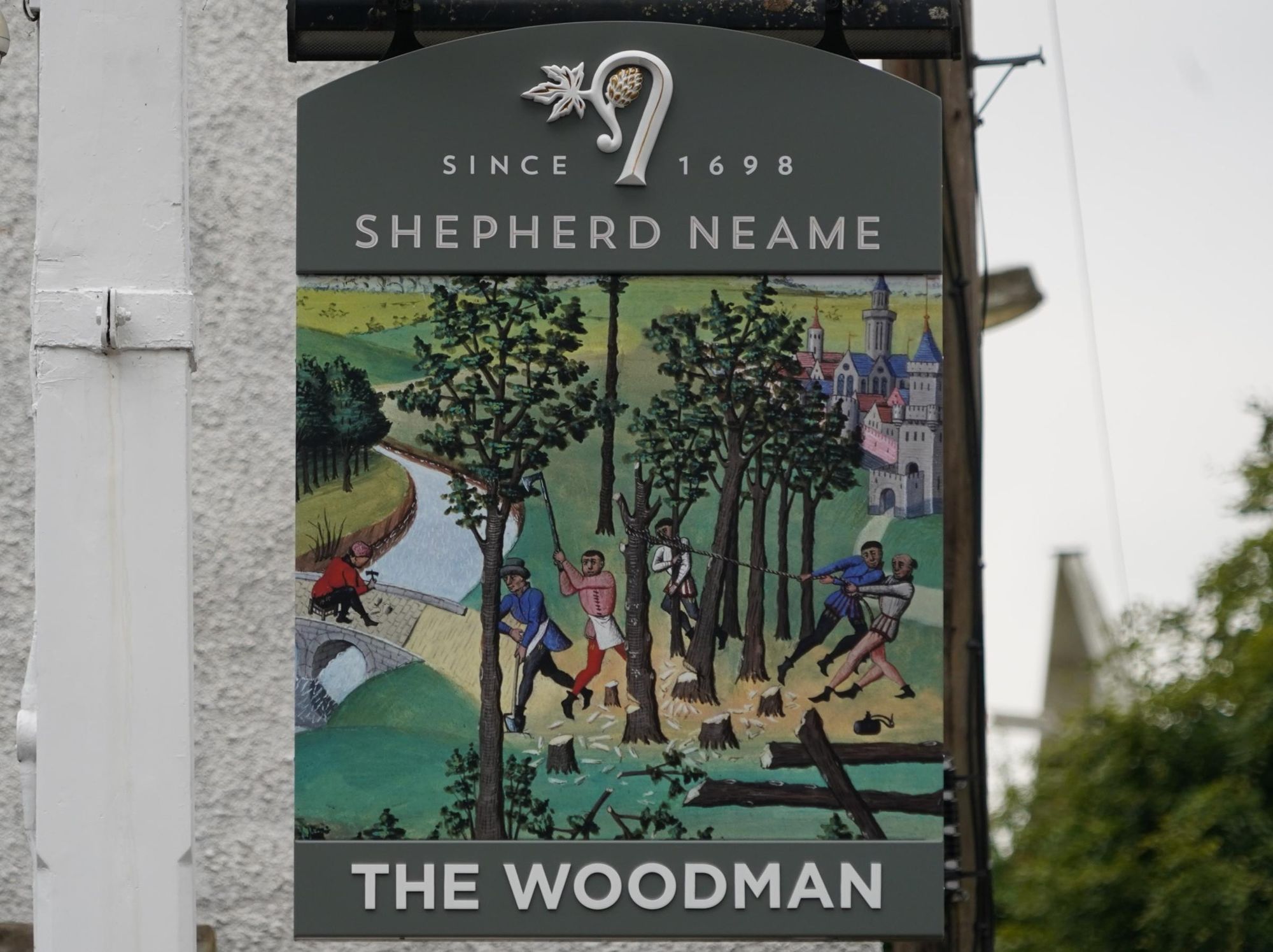Photo taken 25 August 2022, pub sign.. (Pub, Sign). Published on 08-12-2023