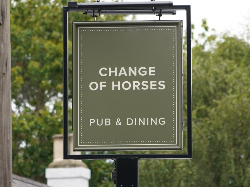 Photo taken 25 Aug 2022, pub sign.. (Pub, Sign). Published on 08-12-2023 