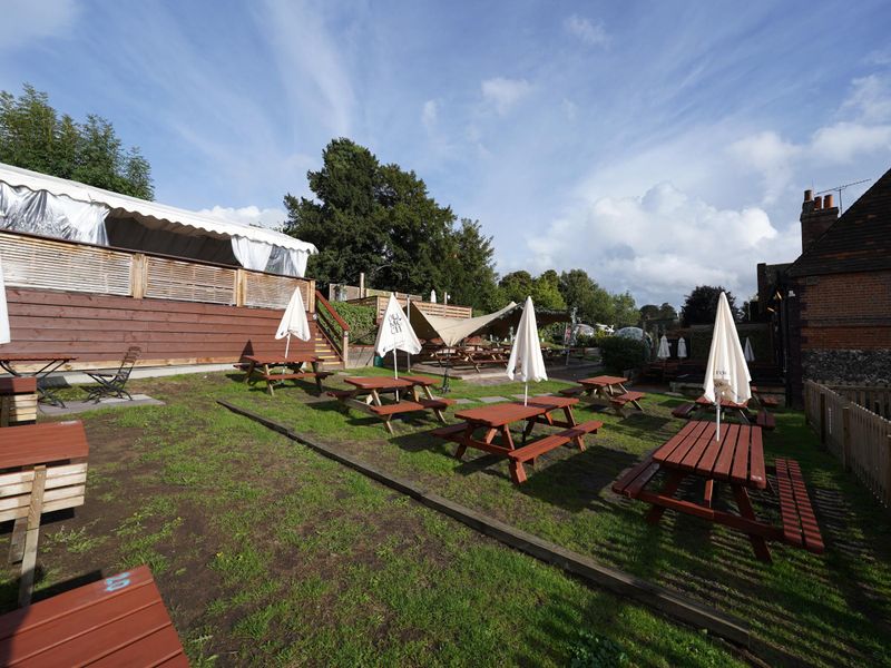 Photo taken 8 September 2022, garden.. (Pub, Garden). Published on 08-09-2022