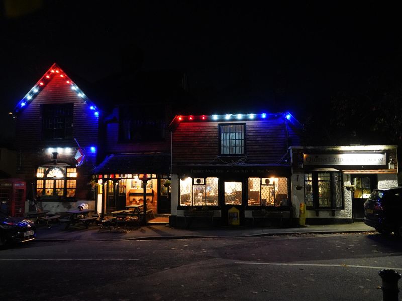 Photo taken 13 Nov 2023 exterior at night.. (Pub, External). Published on 14-11-2023 