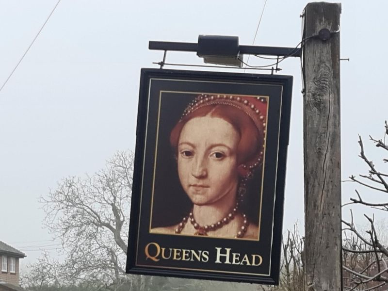 `Photo taken 8 Feb 2025, pub sign.. (Sign). Published on 08-02-2025