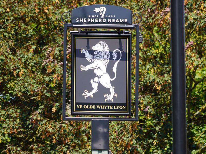 Photo taken 16 July 2026, pub sign.. (Sign). Published on 17-07-2026 