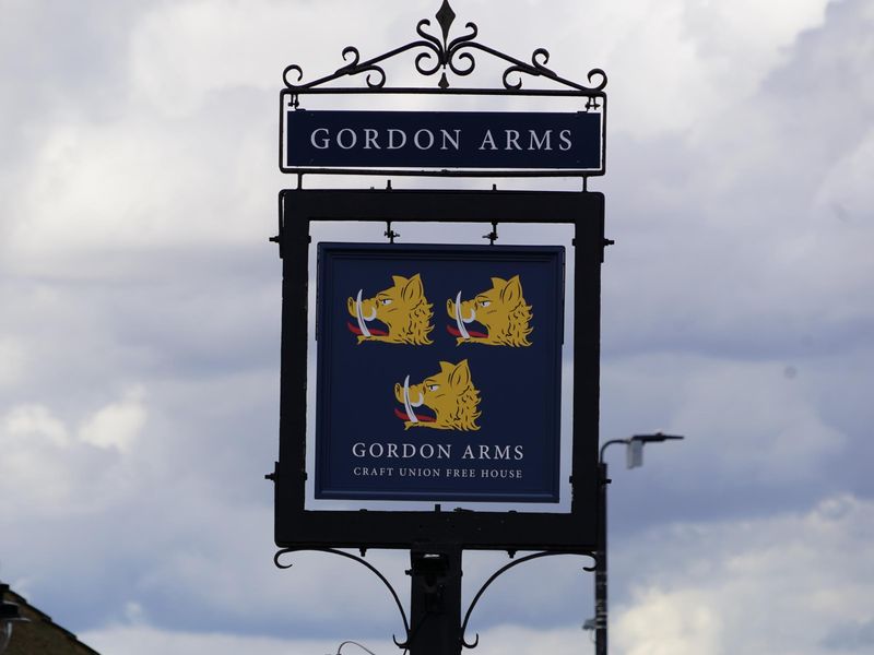 Photo taken 20 August 2023, pub sign.. (Pub, Sign). Published on 08-12-2023