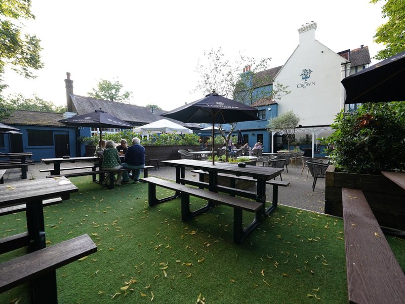 Photo taken 12 July 2023, patio garden.. (Pub, Garden). Published on 16-07-2023