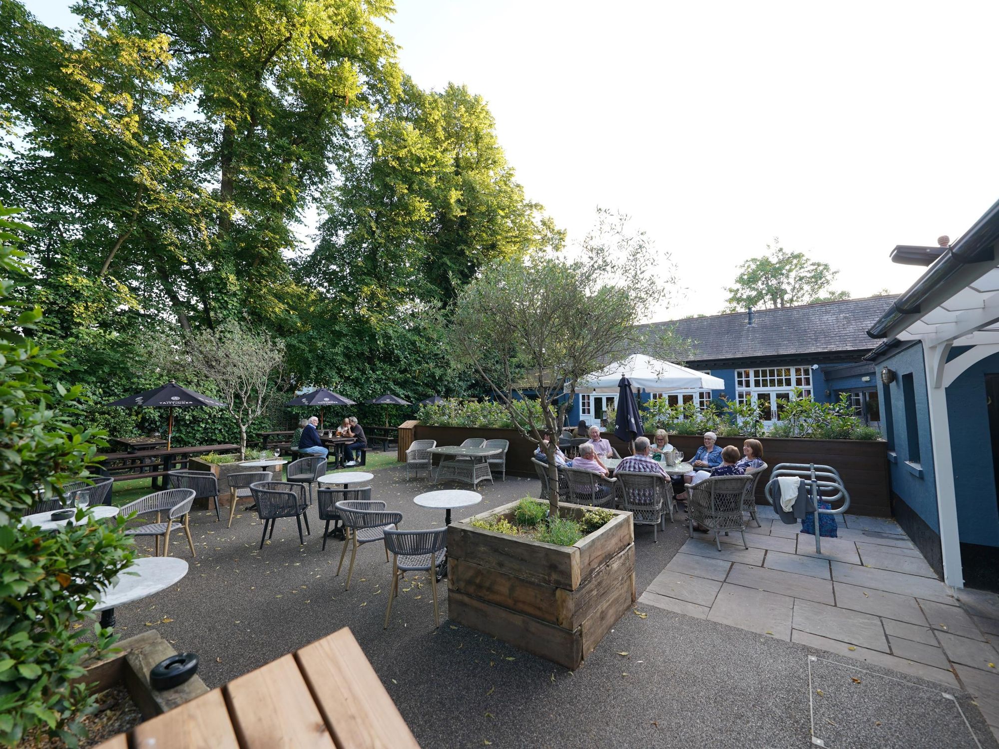 Photo taken 12 July 2023, patio garden.. (Pub, Garden). Published on 10-12-2023