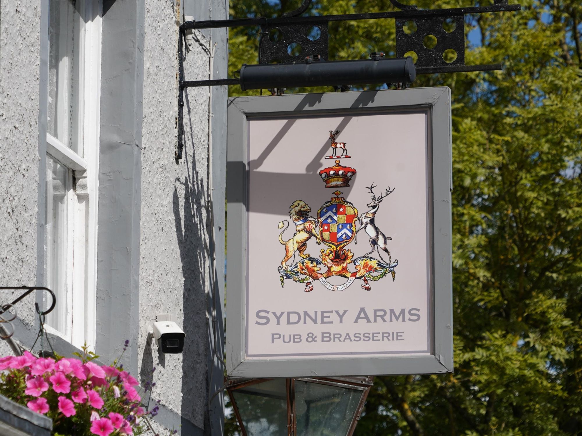 Photo taken 20 August 2023, pub sign.. (Pub, Sign). Published on 08-12-2023