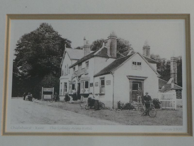 Photo of historic photo, as on display 3 Aug 2018. (Pub, External). Published on 03-08-2018