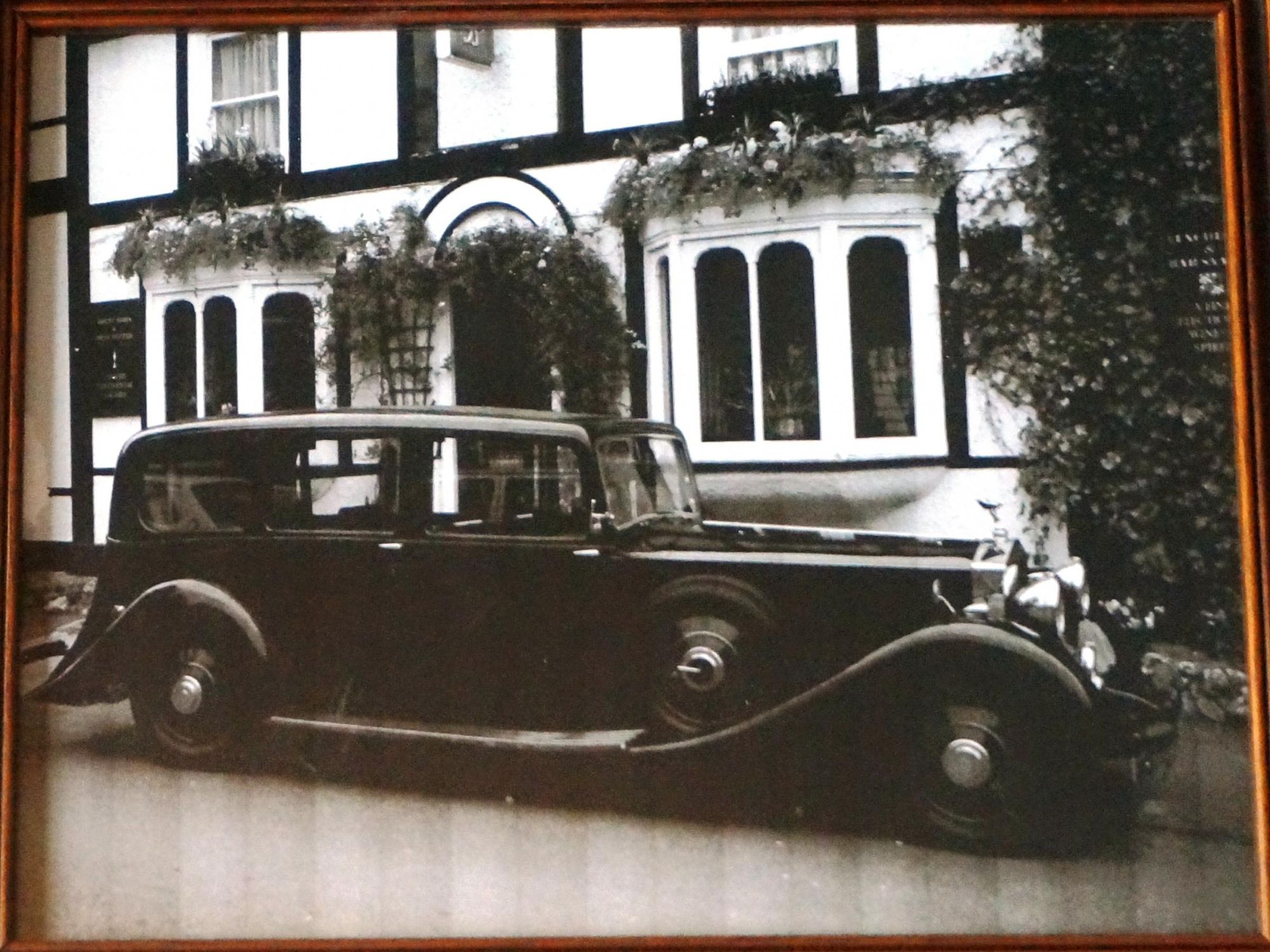 Photo of historic photo, as on display 3 Aug 2018. (Pub, External). Published on 03-08-2018
