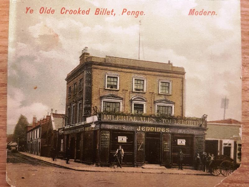 postcard old previous pub. (Pub, External). Published on 07-07-2022 