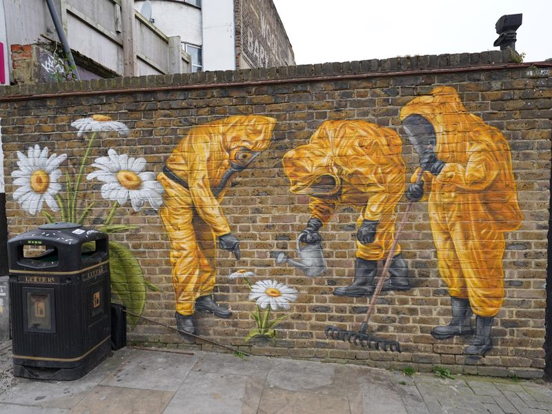 Photo taken 2 Apr 2024, external wall mural.. (External). Published on 04-04-2024
